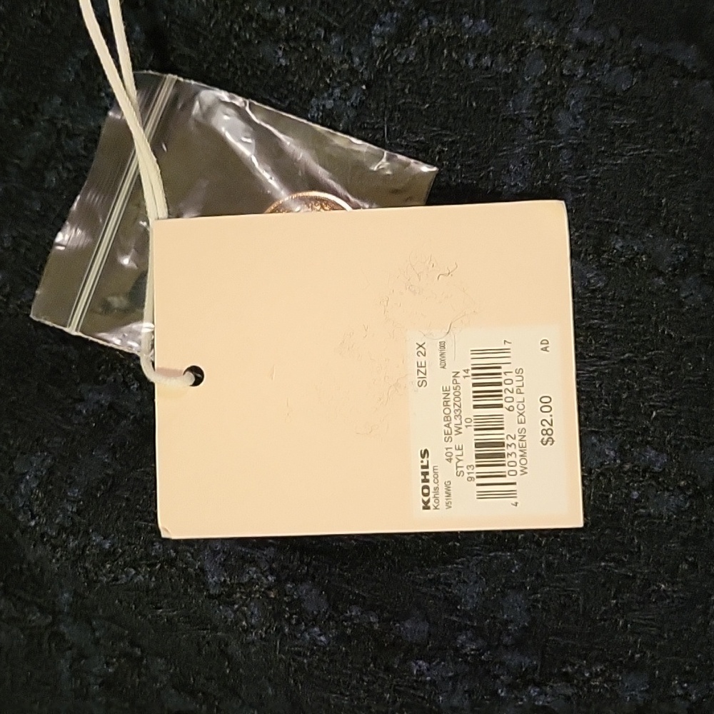 NWT: LC Lauren Conrad Peacoat Plus Size - Picture 14 of 14